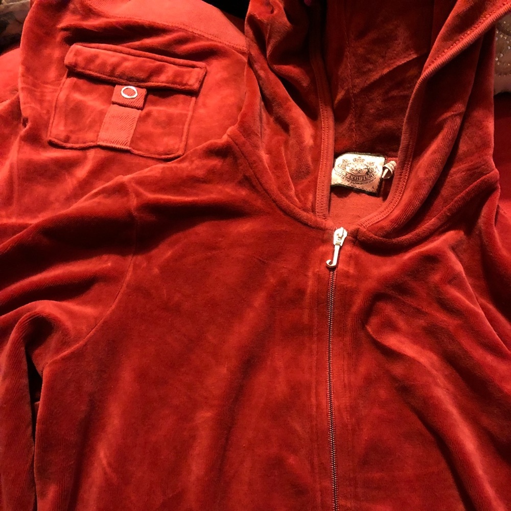 Oxblood Juicy Couture Tracksuit